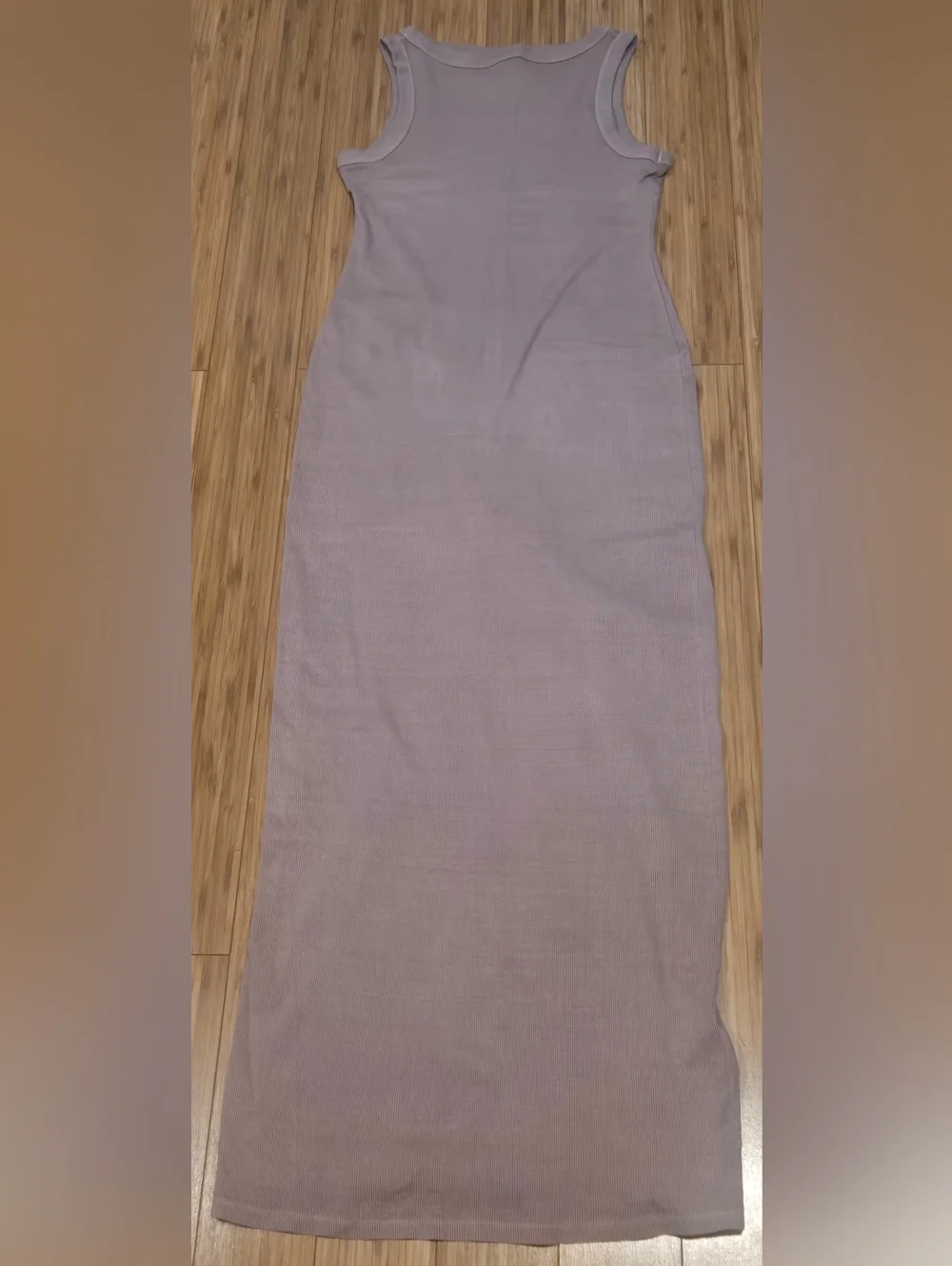 h&m ribbed maxi dress Women's Black Rib-Knit Maxi Dress